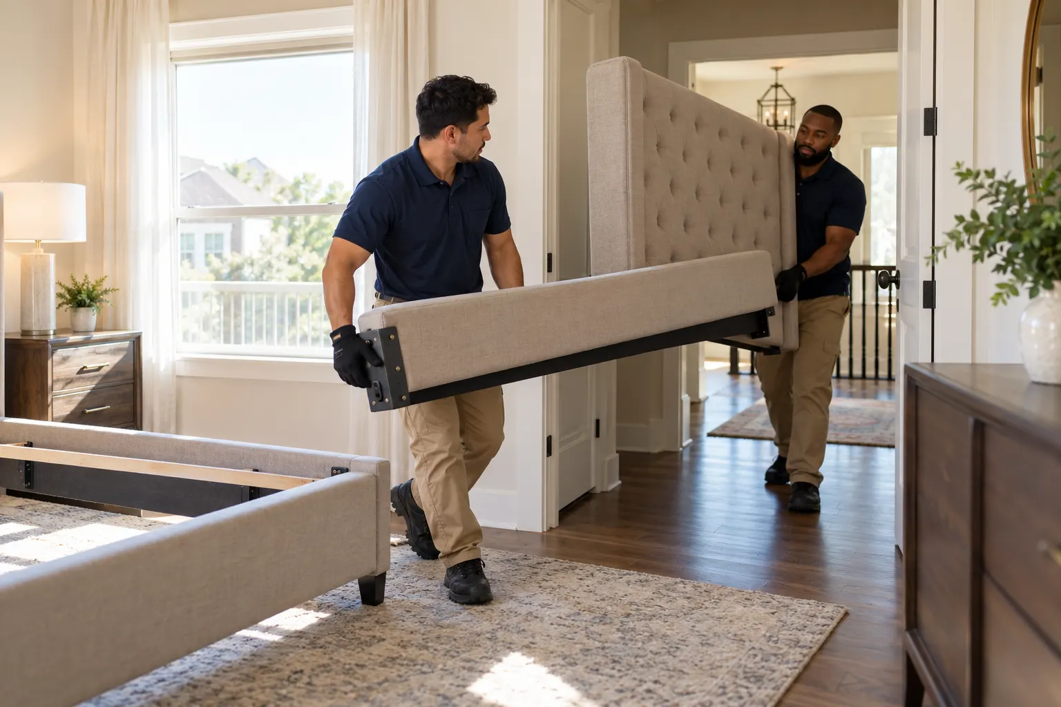 Bed Frame Removal service preparation